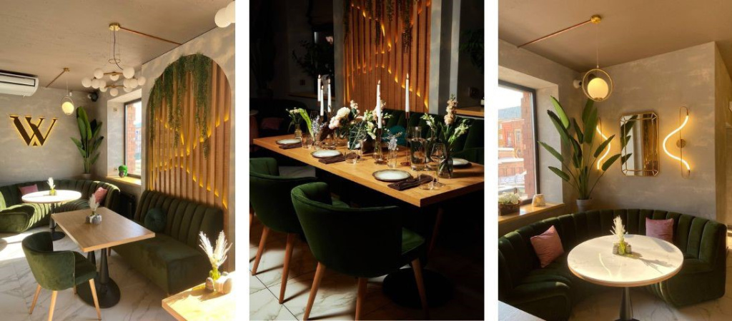  интерьер ресторана