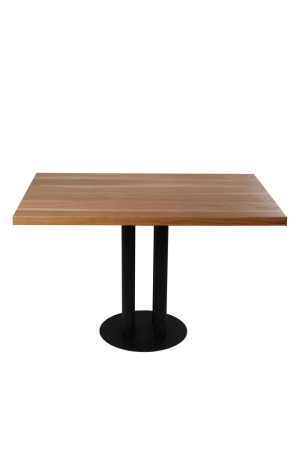 картинка Столешница прямоугольная 140*80 из дубовых ламелей от компании CORSASTYLE